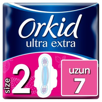 Orkid Platinium 2 Numara Ultra Uzun 7li Hijyenik Ped