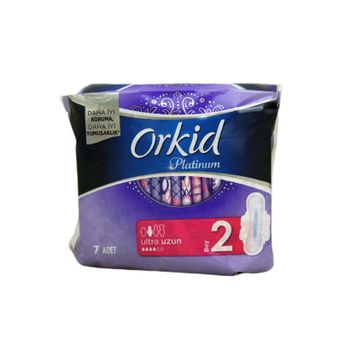 Orkid Platinium 2 Numara Ultra Uzun 7li Hijyenik Ped