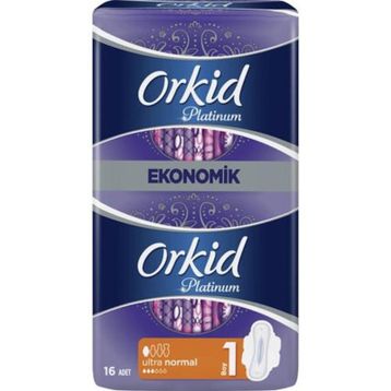 Orkid Platinum 1 Numara Normal 14lü Hijyenik Ped