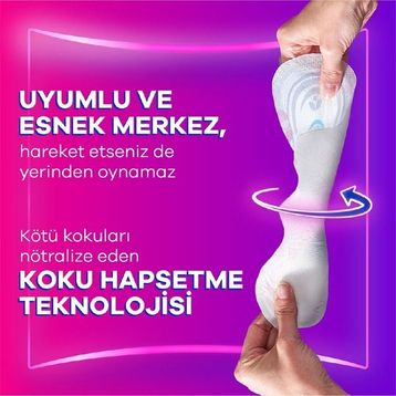 Orkid Platinum Ekstra Uzun Dörtlü Paket 16'lı Hijyenik Ped