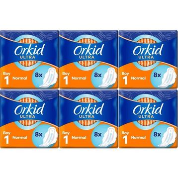Orkid Ultra Extra Normal 6x8 48 Adet Hijyenik Ped