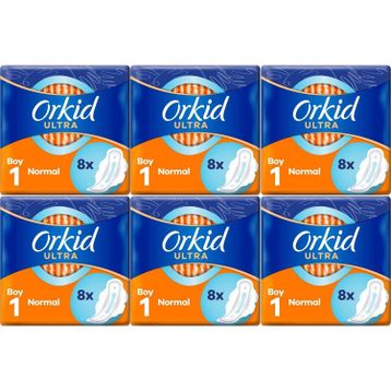 Orkid Ultra Extra Normal 6x8 48 Adet Hijyenik Ped