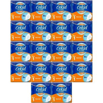 Orkid Ultra Extra Normal 8x18 144 Adet Hijyenik Ped