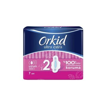 Orkid Ultra Extra Tekli Uzun 7'li Ped