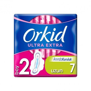Orkid Ultra Extra Tekli Uzun 7'li Ped