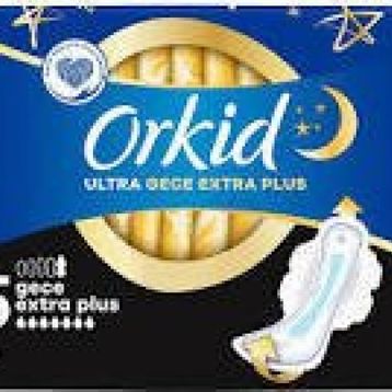 Orkid Ultra Gece Extra Plus No: 5 5'li Hijyenik Ped