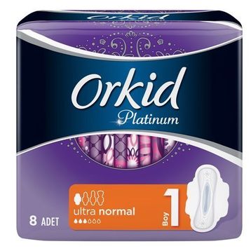 Orkide Platinum Ultra Normal 8li Hijyenik Ped