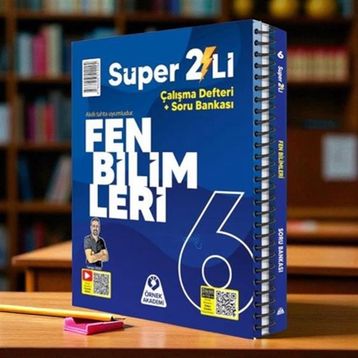Örnek Akademi Yayınları - 6. Sınıf Süper İkili Fen Bilimleri Seti