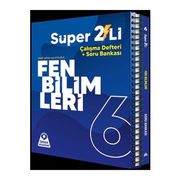 Örnek Akademi Yayınları - 6. Sınıf Süper İkili Fen Bilimleri Seti