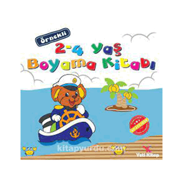Örnekli 2-4 Yaş Boyama Kitabı - Yeti Kitap