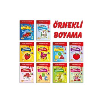 ÖRNEKLİ BOYAMA DİZİSİ - GENEL