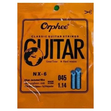 Orphee NX-6 Klasik Gitar Kalın Mi Teli