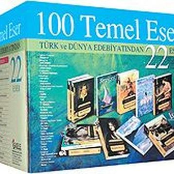 Orta - Lise 100 Temel Eser 22 Kitap Kutulu - danyel defo semsipasazade sezai Evliya Çelebi guztave flaubert ivan sergevic turgenyev Beydeba Honore de Balzac miguel de cervantes saavedra saavedra Ahmet Hikmet Müftüoğlu nikolay vasilievich gogol Johann Wo