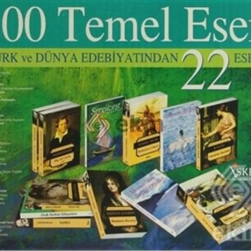 Orta - Lise 100 Temel Eser 22 Kitap Kutulu - danyel defo semsipasazade sezai Evliya Çelebi guztave flaubert ivan sergevic turgenyev Beydeba Honore de Balzac miguel de cervantes saavedra saavedra Ahmet Hikmet Müftüoğlu nikolay vasilievich gogol Johann Wo