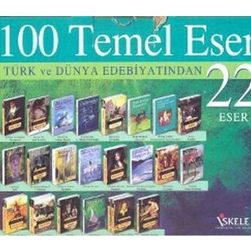 Orta - Lise 100 Temel Eser 22 Kitap Kutulu - danyel defo semsipasazade sezai Evliya Çelebi guztave flaubert ivan sergevic turgenyev Beydeba Honore de Balzac miguel de cervantes saavedra saavedra Ahmet Hikmet Müftüoğlu nikolay vasilievich gogol Johann Wo