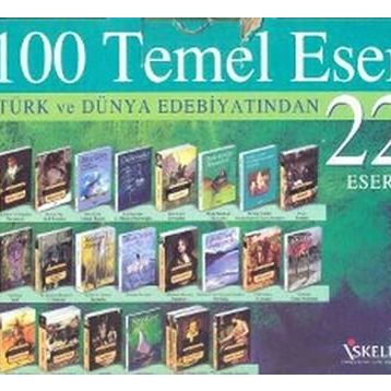 Orta - Lise 100 Temel Eser 22 Kitap Kutulu - danyel defo semsipasazade sezai Evliya Çelebi guztave flaubert ivan sergevic turgenyev Beydeba Honore de Balzac miguel de cervantes saavedra saavedra Ahmet Hikmet Müftüoğlu nikolay vasilievich gogol Johann Wo