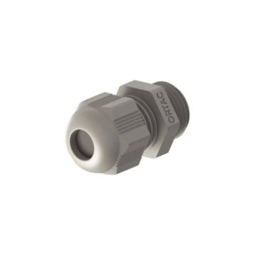 Ortaç KMRB 03 M16x1.5 Siyah Kapalı Contalı Polyamid Kablo Rakoru