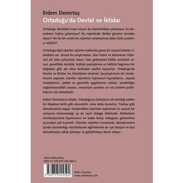 Ortadoğu’da Devlet ve İktidar - Erdem Demirtaş
