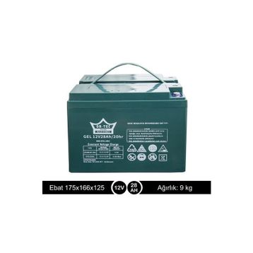 Ortec 12 V 2.8 Ah Kare Tip Kuru Akü