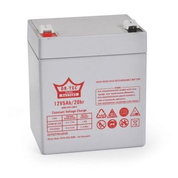 Ortec 12V 5Ah Bakımsız Kuru Akü