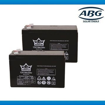 Ortec 12V 7Ah Bakımsız Kuru Akü