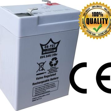 Ortec 6V 4.5Ah Kuru Akü
