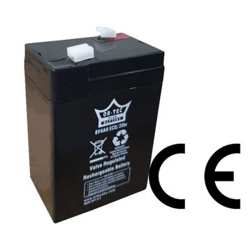 Ortec 6V 4Ah Bakımsız Kuru Akü