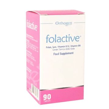 Orthogen Folactive Folat 90 Tablet