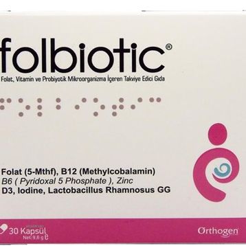 Orthogen Folbiotic 30 Kapsül