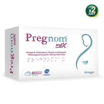 Orthogen Pregnom Max 60 Kapsül