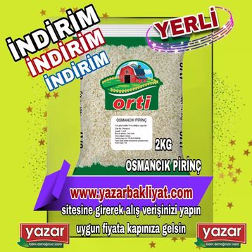 Orti 2 kg Osmancık Pirinç