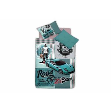 Örtüm Raceway Tek Kişilik Yatak Örtüsü