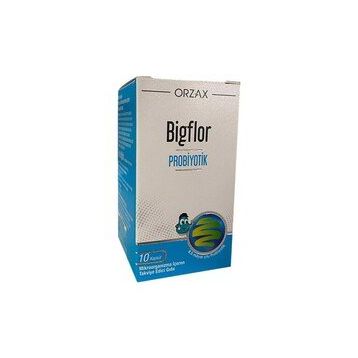 Orzax Bigflor Probiyotik 10 Kapsül