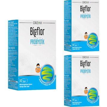 Orzax Bigflor Probiyotik 3x10 Saşe
