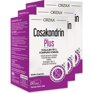 Orzax Cosakondrin Plus 3x60 Tablet