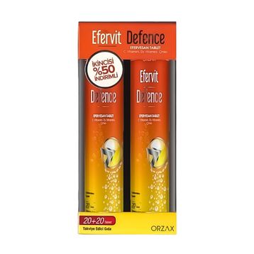 Orzax Efervit Defence 2x20 Efervesan Tablet