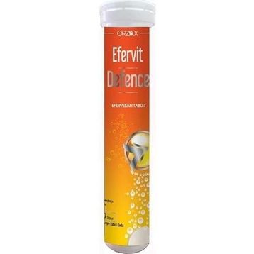 Orzax Efervit Defence Vitamin C 20 Efervesan Tablet