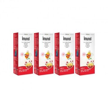 Orzax İmunol Ballı Çilek Aromalı 150 ml Şurup