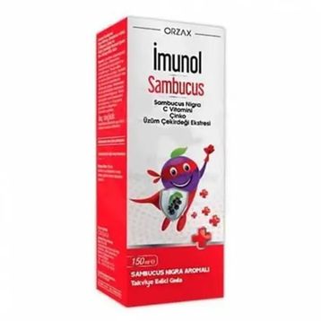 Orzax Imunol Sambucus Vitamin C 150 ml Sıvı