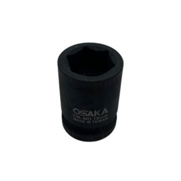 Osaka 1/2 19 mm Kısa Siyah Lokma