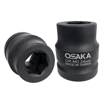 Osaka 24 mm Altı Köşe Havalı Derin Lokma
