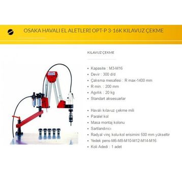 Osaka OPT-P 3-16K Kılavuz Çekme
