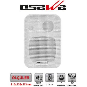 Osawa OSW-4314B Duvar Hoparlörü