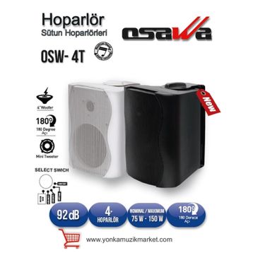 Osawa OSW-4TB Duvar Tipi Sütun Hoparlör