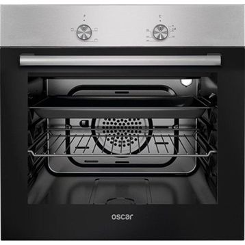 Oscar 8012 Inox Statik Ankastre Fırın