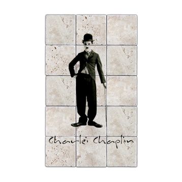 Oscar Stone Decor Chaplin TT010 Taş Tablo