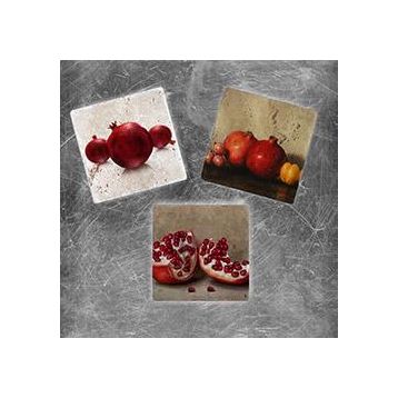 Oscar Stone Decor MG-003 3'lü Doğal Taş Magnet