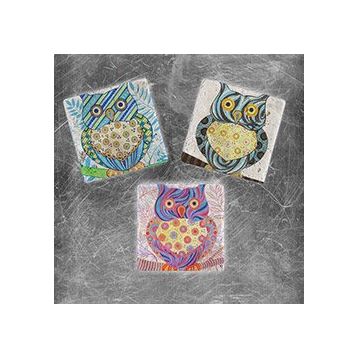Oscar Stone Decor MG-004 3'lü Doğal Taş Magnet