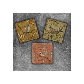 Oscar Stone Decor MG-035 3'lü Doğal Taş Magnet