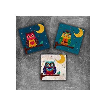 Oscar Stone Decor MG-040 3'lü Doğal Taş Magnet